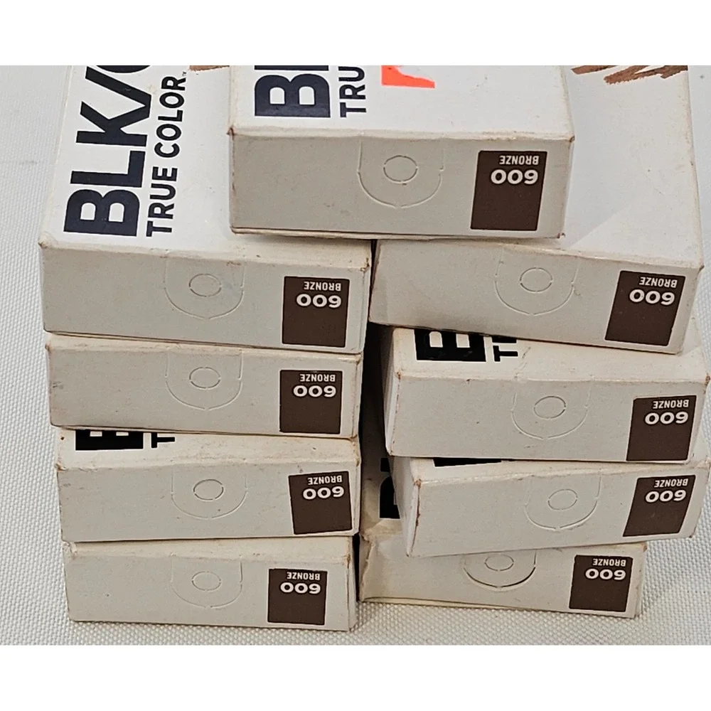 Lot of 9 BLK/OPL True Color Flawless Concealer Stick 600 Bronze 0.12oz 1404